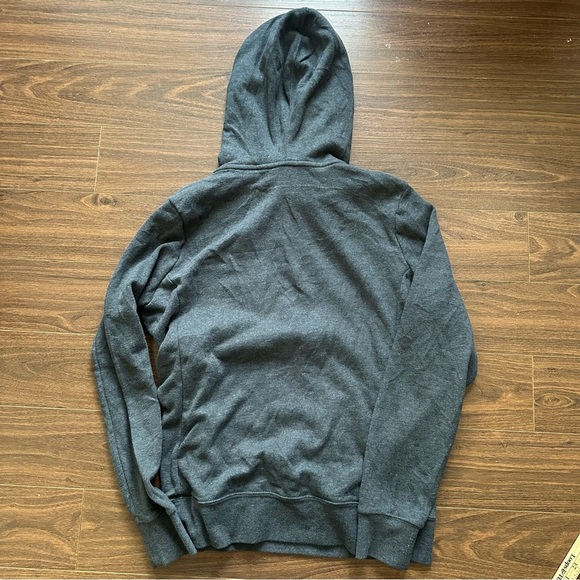 The North Face Dark Gray and Pink Hoodie - Picture 6 of 6